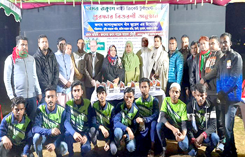 যুবসমাজ’কে মাদক থেকে দূর রাখতে খেলাধুলার বিকল্প নেই-লায়েক আহমদ চৌধুরী