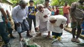 দোয়ারাবাজারের বাংলাবাজার ইউনিয়নে রাস্তা নির্মাণ কাজ উদ্বোধন