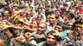 সিলেটে ত্রাণের জন্য হাহাকার