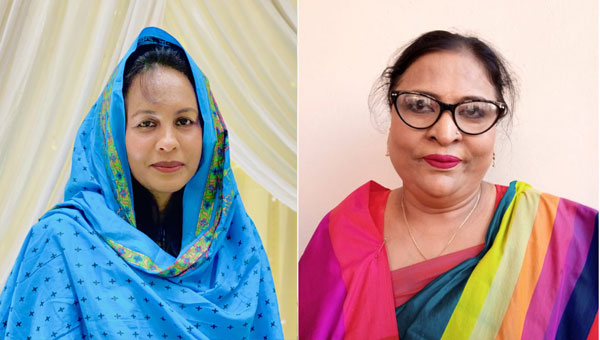 সিলেট জেলা যুব মহিলা লীগের নেতৃত্বে শীলা-দিনা