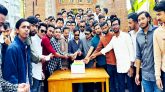 সরকারি মদন মোহন কলেজে ছাত্রলীগের ৭৬তম প্রতিষ্ঠাবার্ষিকী উদযাপন