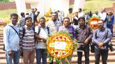 মহান স্বাধীনতা দিবসে ফটো জার্নালিস্ট এসোসিশনের শ্রদ্ধাঞ্জলি অর্পন