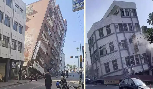 তাইওয়ানে ভূমিকম্প