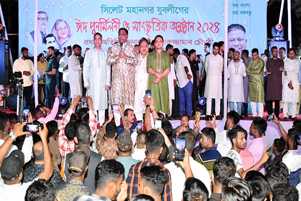 সিলেট মহানগর যুবলীগের কার্যক্রম প্রশংসনীয়: আনোয়ারুজ্জামান চৌধুরী