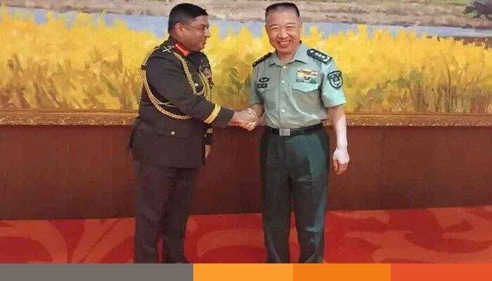 চীন থেকে দেশে ফিরলেন সেনাপ্রধান