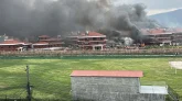 নেপালে নেতা ও মন্ত্রীদের বাড়িতে হামলা-আগুন!